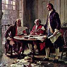 Drafting of The Declaration of Independence